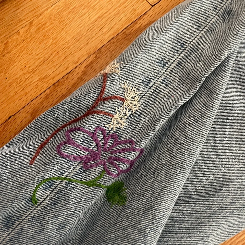 Rare Distressed custom embroidery vintage Levi 501 29x32 - Picture 13 of 13